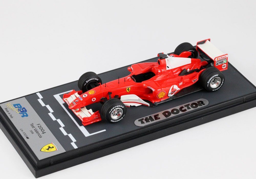 Amazon | BBR 1/43完成品 フェラーリ F2004 Test Valencia 2006 V